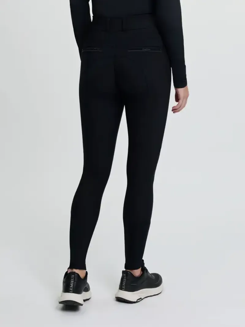 LeMieux Brilliance Knee Grip Breeches Black-1