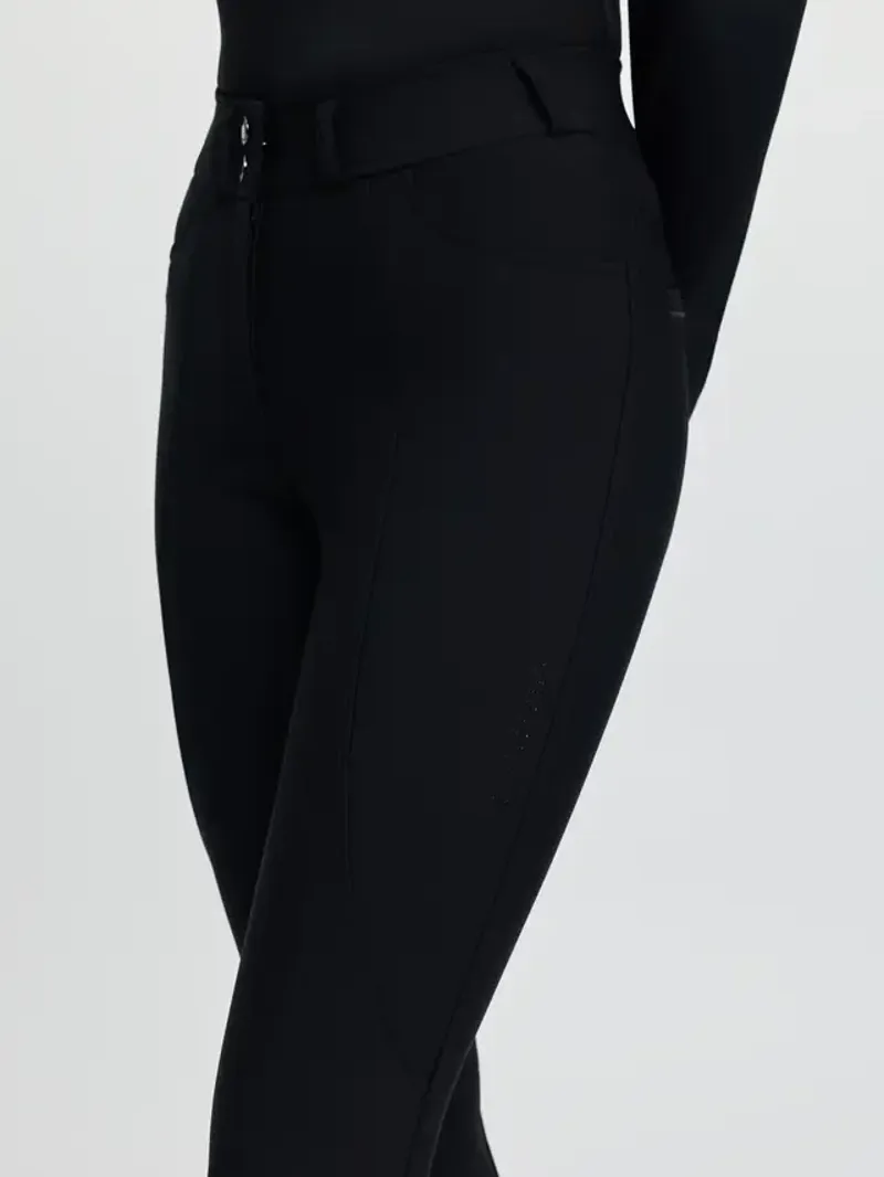 LeMieux Brilliance Knee Grip Breeches Black-2
