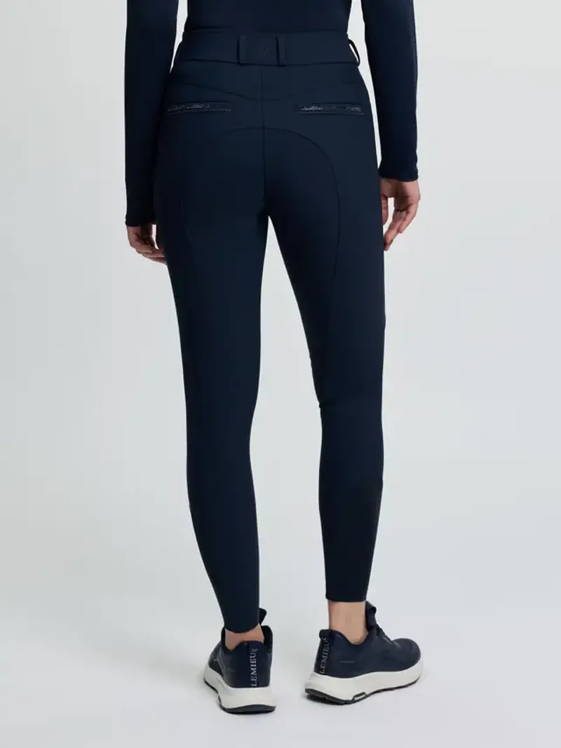 LeMieux Brilliance Knee Grip Breeches Navy-1