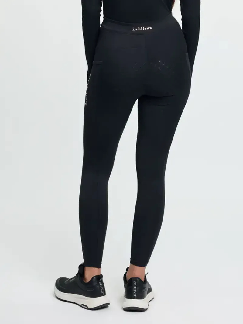 LeMieux Young Rider Sparkle Orla Pull On Black-1