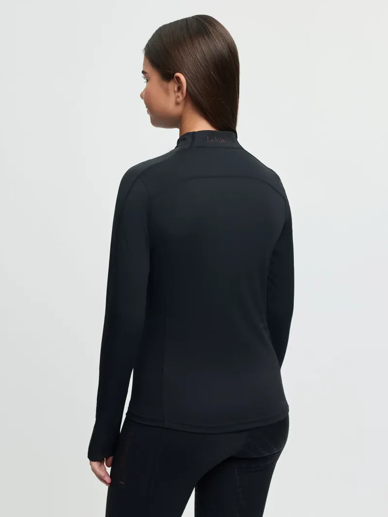LeMieux Young Rider Sparkle Base Layer Black-1