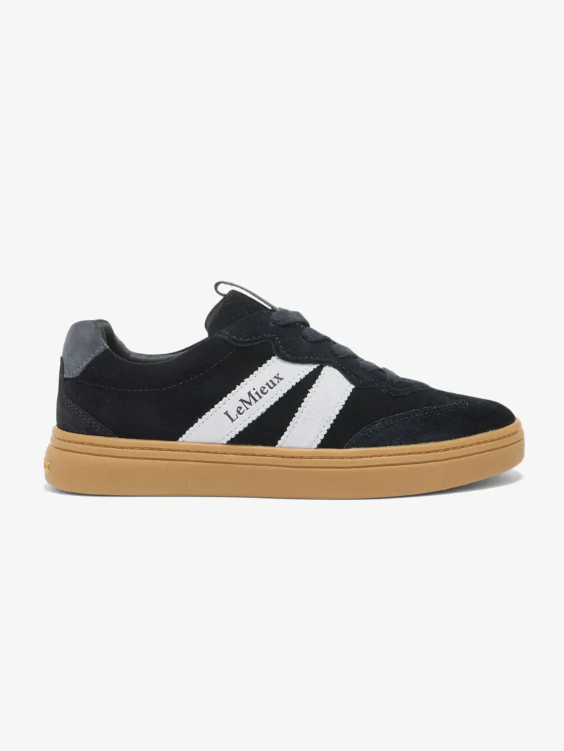 LeMieux Stockbridge Suede Lifestyle Trainer Black