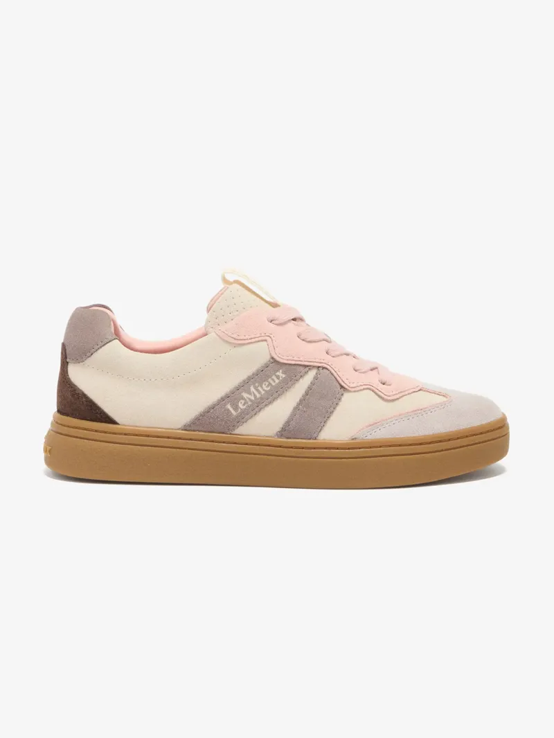 LeMieux Stockbridge Suede Lifestyle Trainer Stone