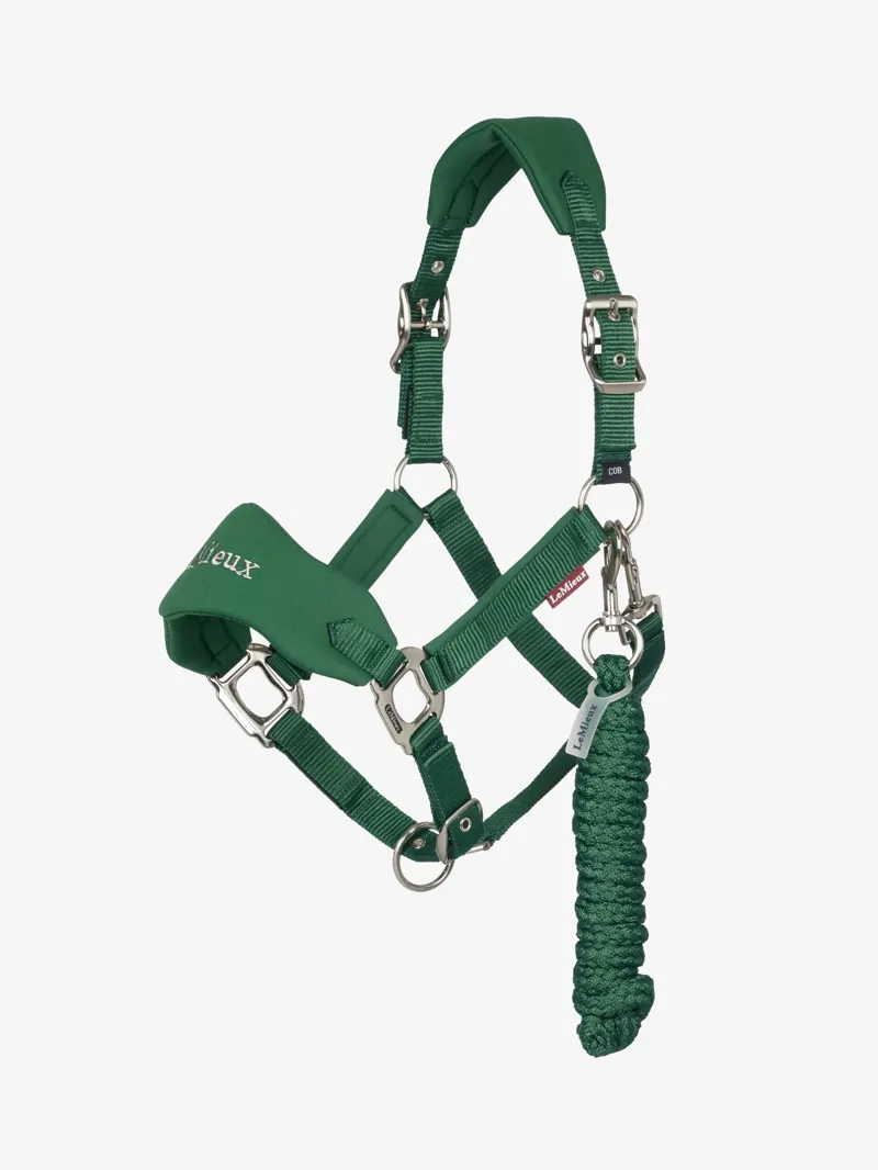 LeMieux Breakaway Vogue Headcollar Hunter Green-1
