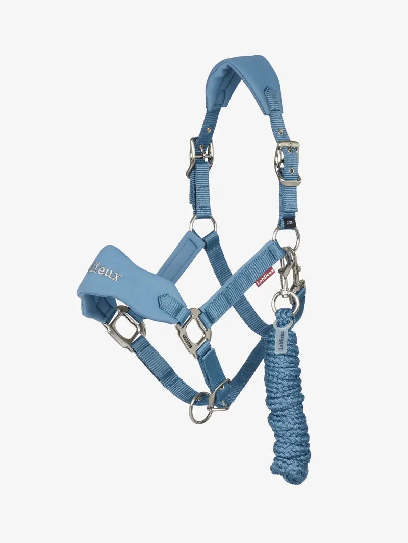 LeMieux Breakaway Vogue Headcollar Ice Blue-1