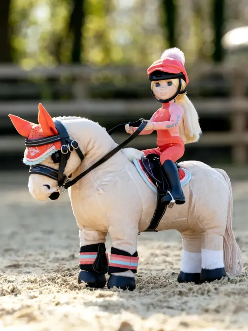 LeMieux Harlow Toy Pony Pad Coral Crush-1