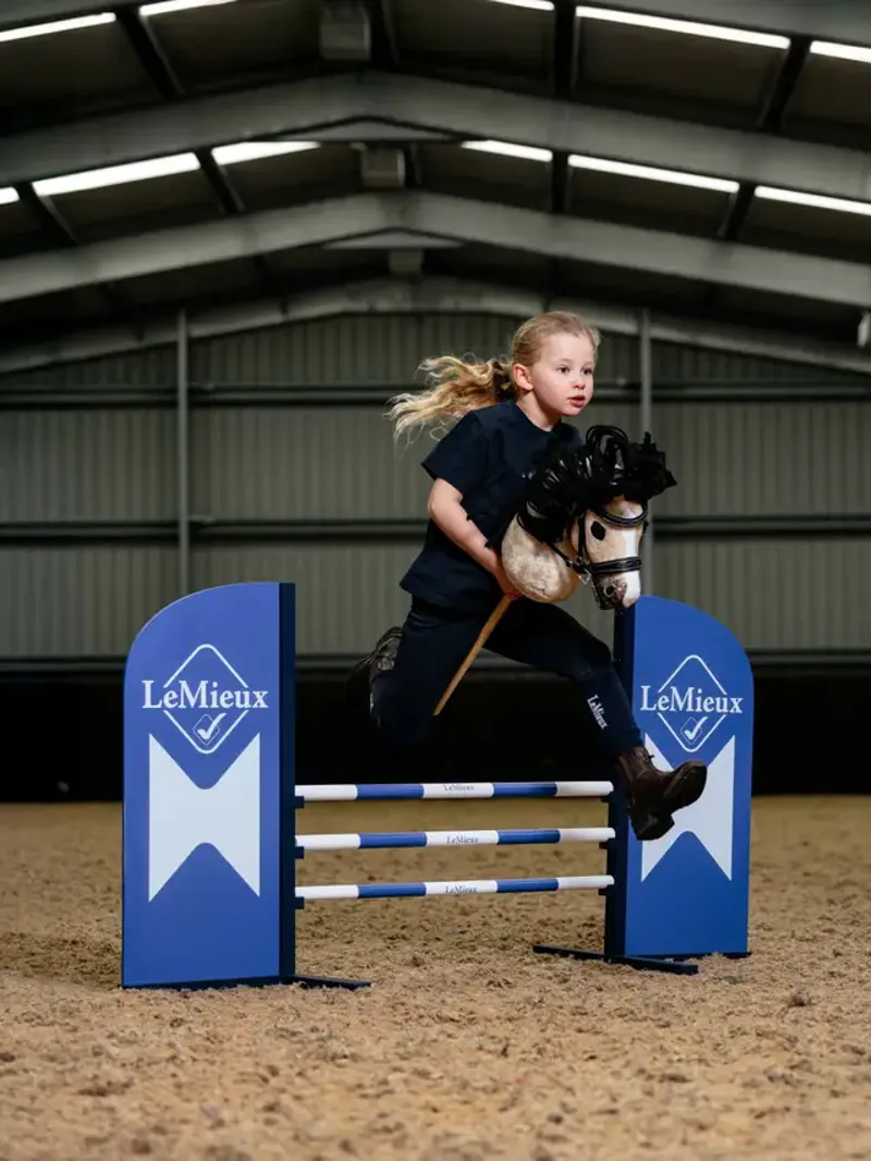 LeMieux Hobby Horse Jump Benetton Blue-1