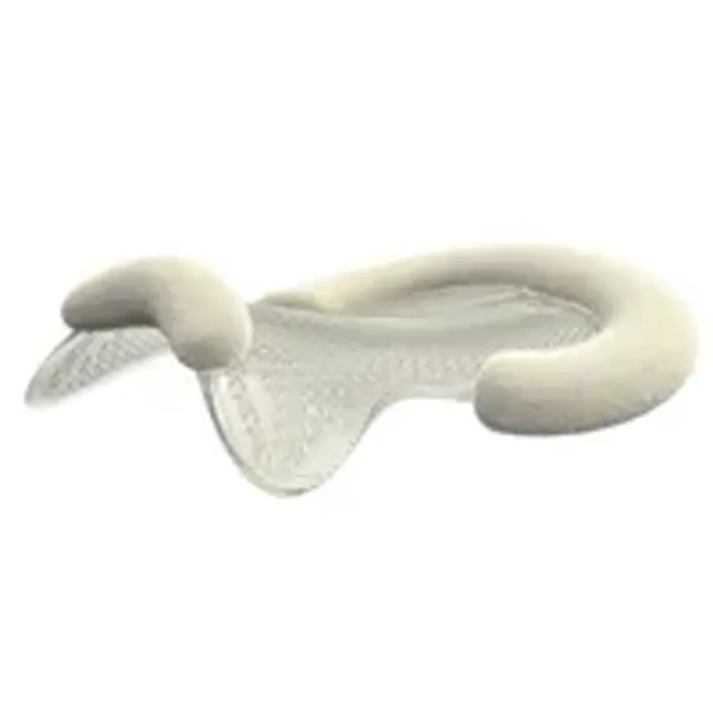 LeMieux Gel-Tek Shaped Simuwool Half Pad natural