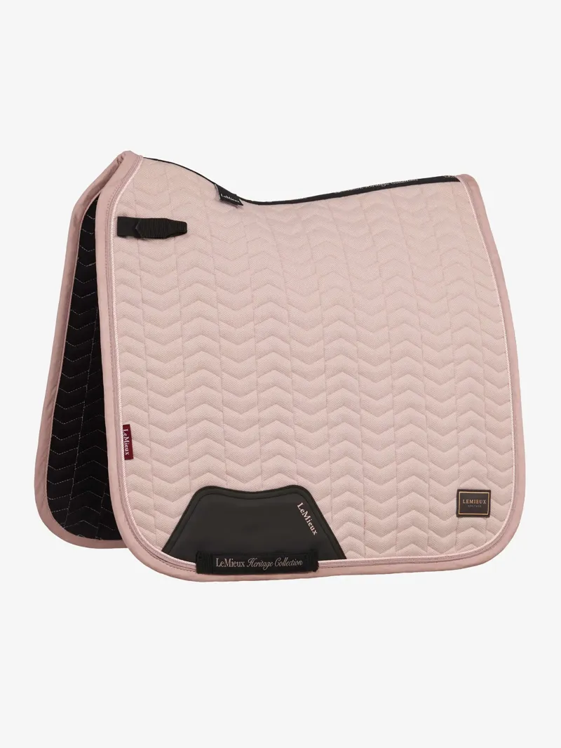 Heritage Herringbone Dressage Square Wild Rose