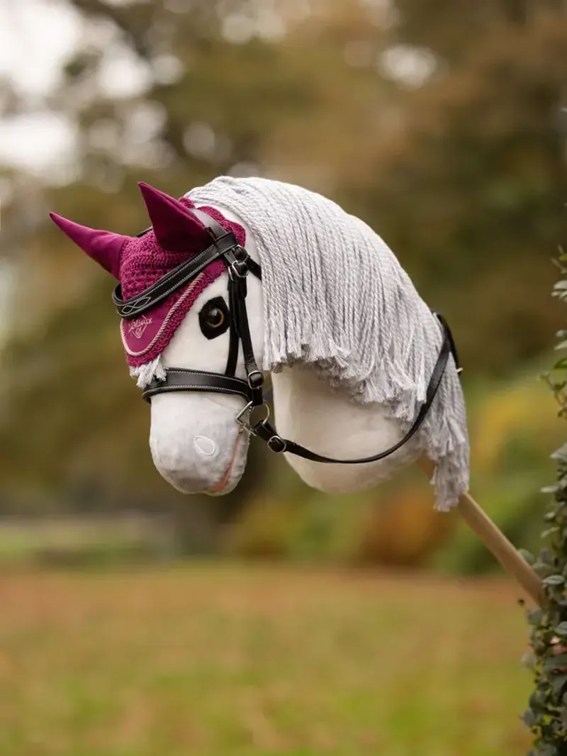 LeMieux Hobby Horse Fly Hood Blackberry