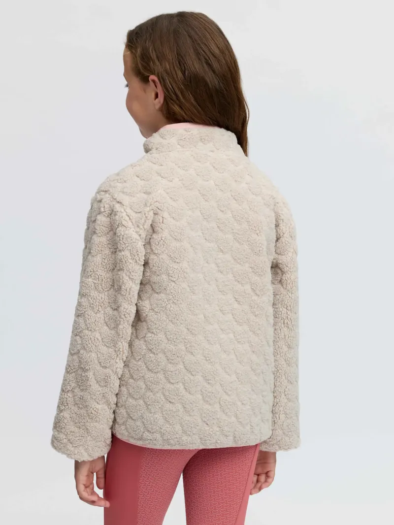 Mini Thora Heart Fleece Stone-2