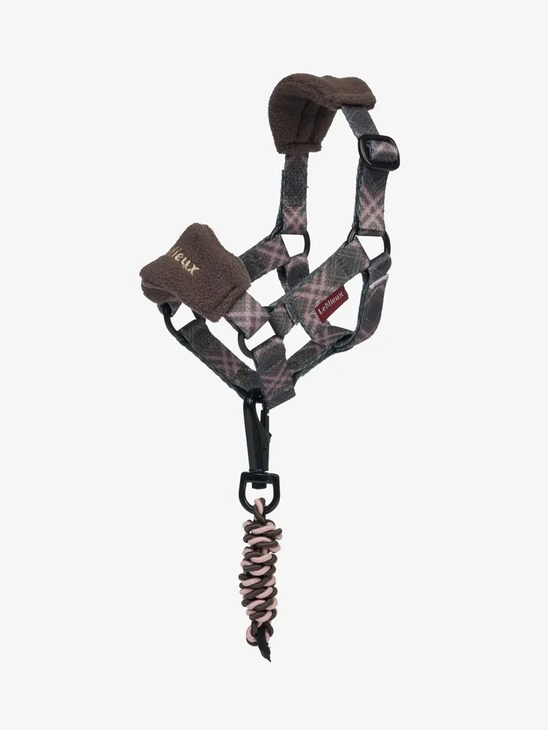 Toy Pony Heritage Vogue Headcollar and Leadrope Cocoa