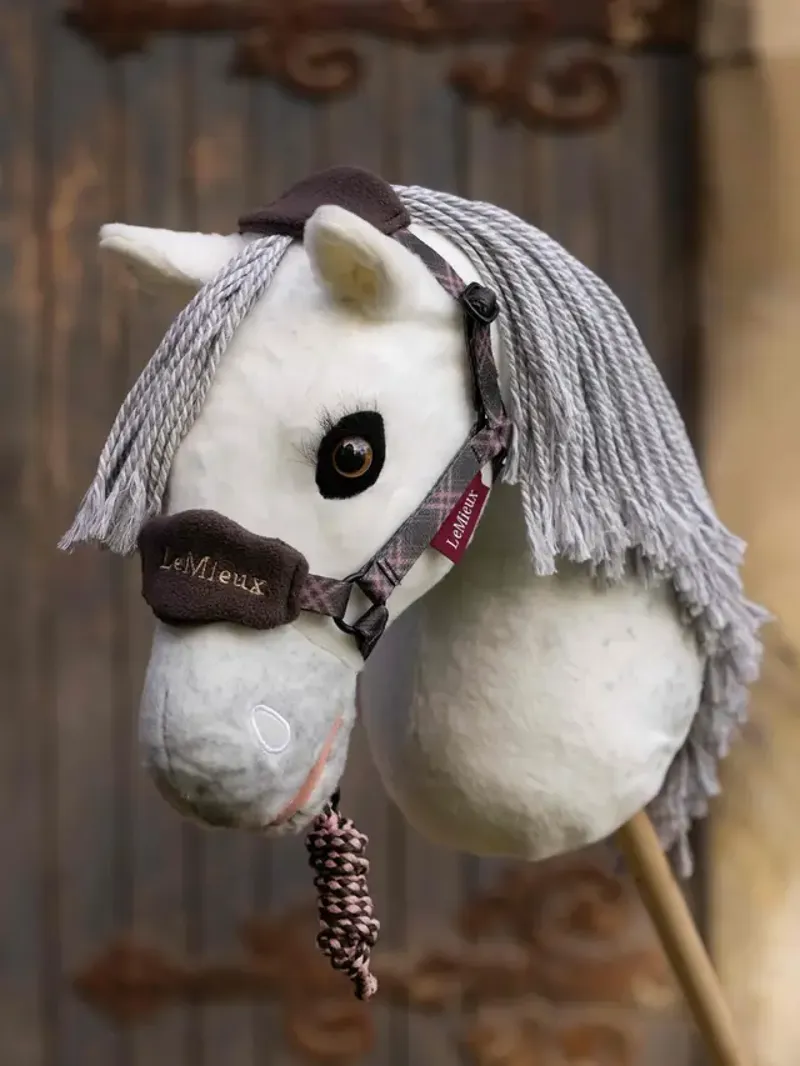 Hobby Horse Heritage Vogue Headcollar and Leadrope Cocoa