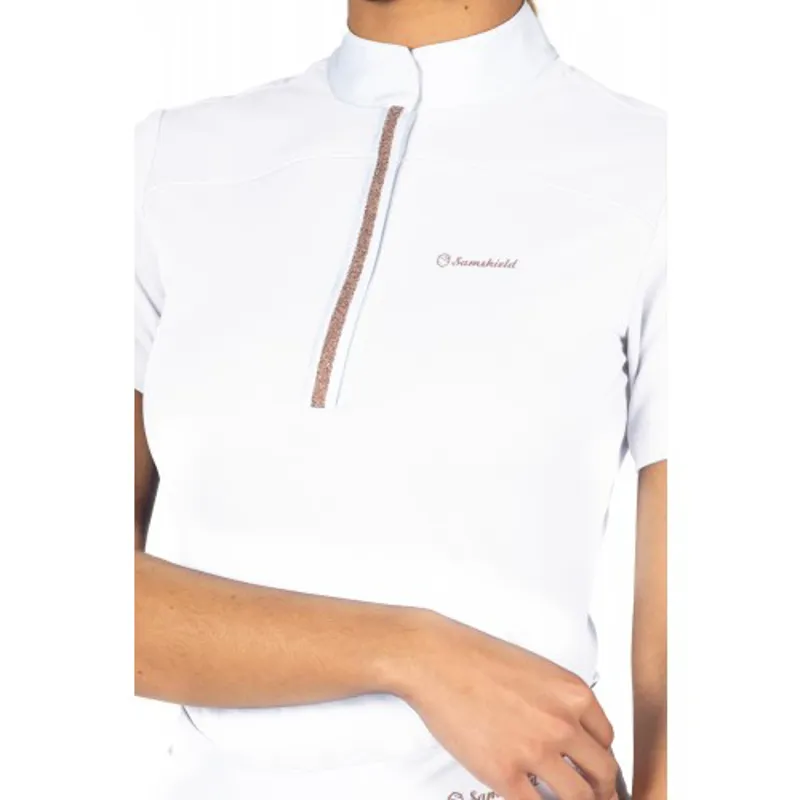 Samshield Jeanne Shirt White Rose Gold