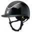 Charles Owen Kylo Wide Peak Black Gloss/Rose Gold Sparkly