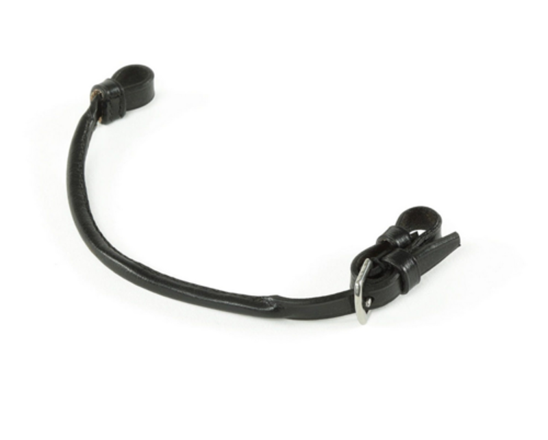 Velociti GARA Rolled Leather Lip Strap ONESIZE in HAVANA