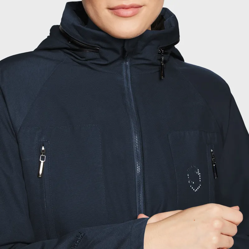 Samshield AW25 Liviana Waterproof Coat Navy-2