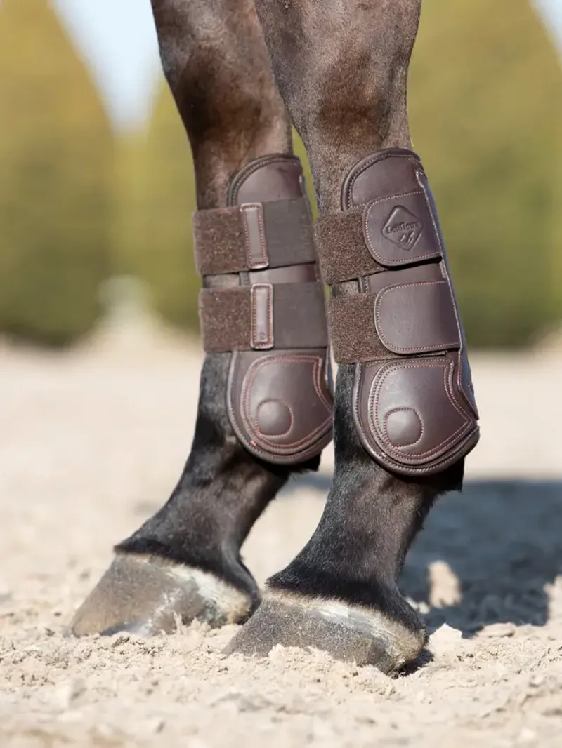 LeMieux Capella Tendon Boots Brown-1