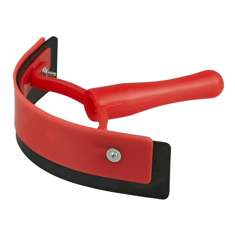 Celtic Equine Plastic Sweat Scraper Red