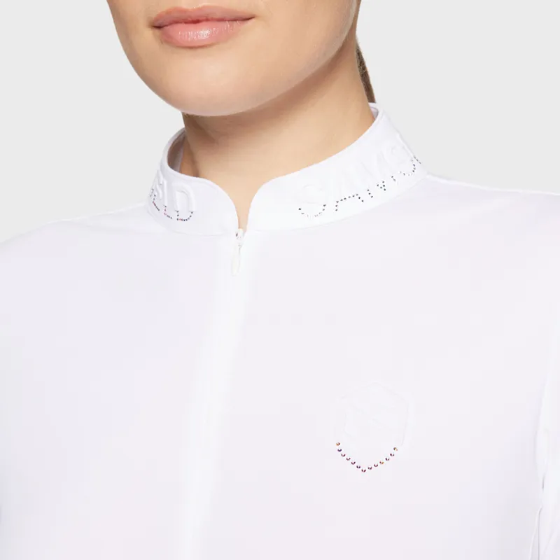 Samshield Paloma Long Sleeve Shirt White Mesh-2