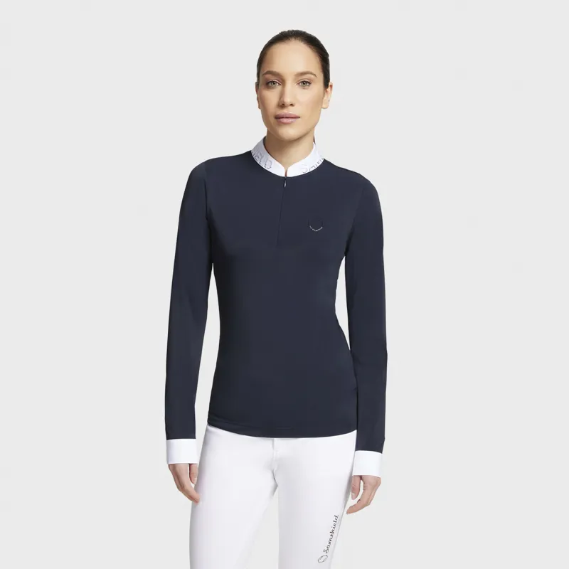 Samshield Paloma Long Sleeve Shirt Navy Mesh