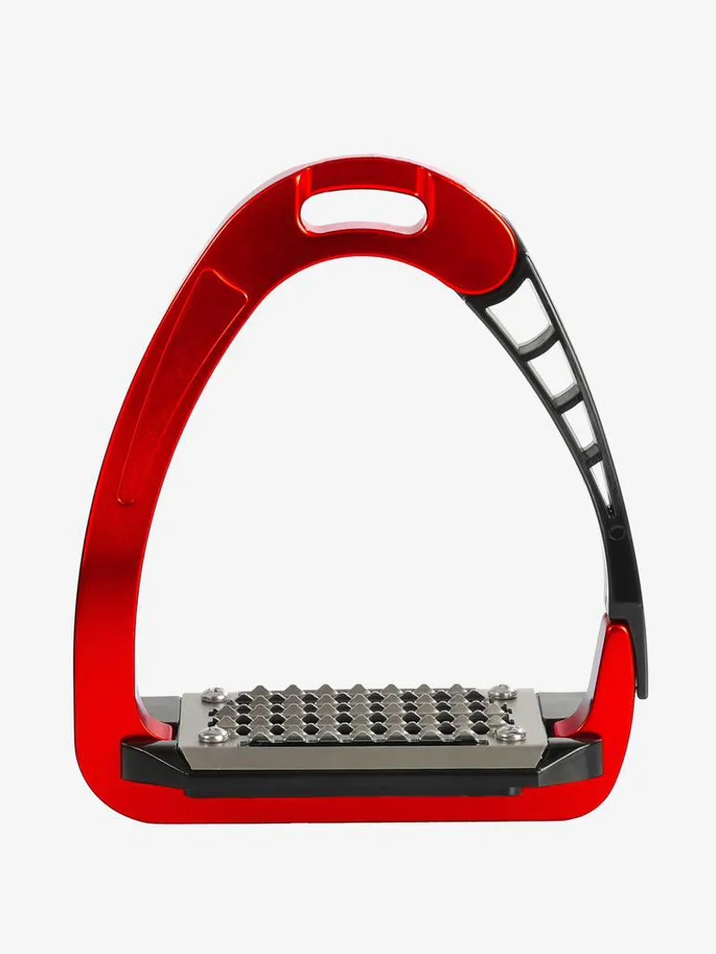 LeMieux Arena Alupro Safety Stirrup Red