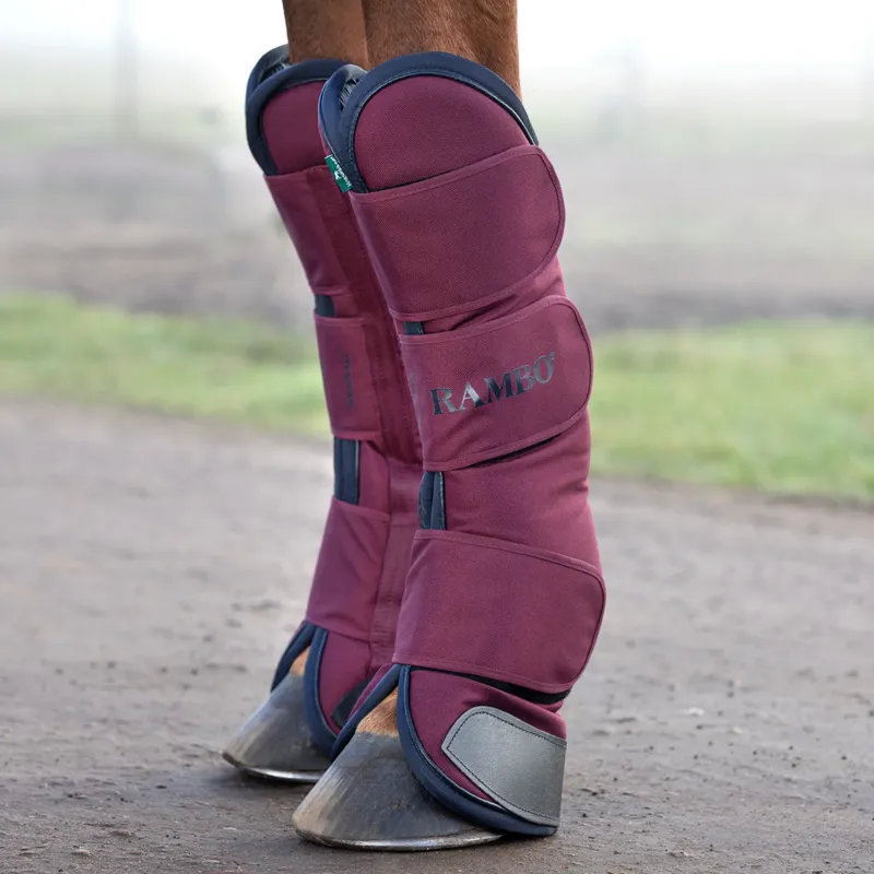 Rambo Travel Boots Burgundy