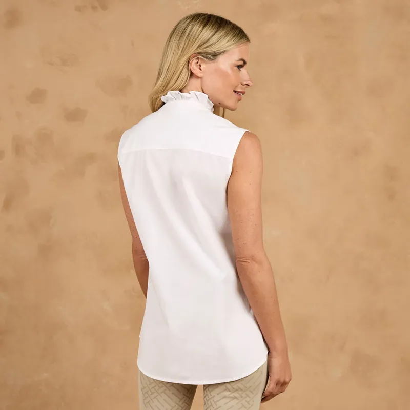 Toggi Ginetta Womens Sleeveless Shirt White-1