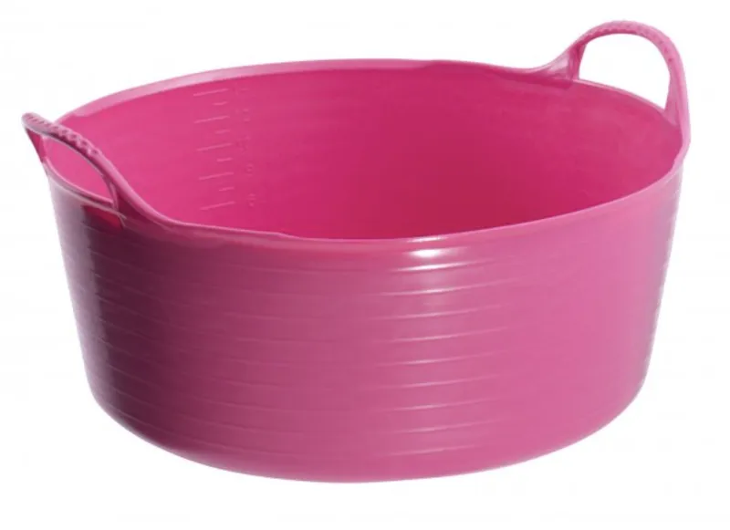 Red Gorilla Shallow Tub 15L Pink