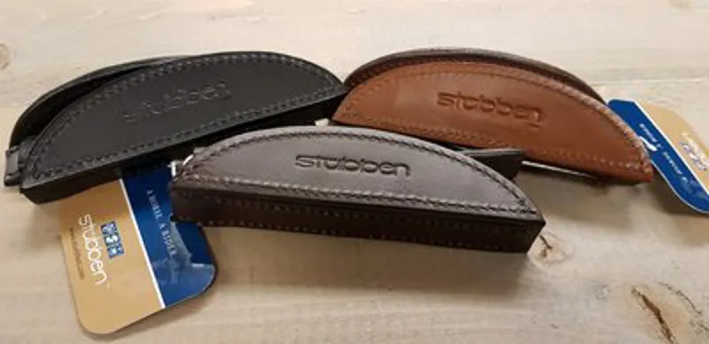 Stubben Leather BlinkersTobacco