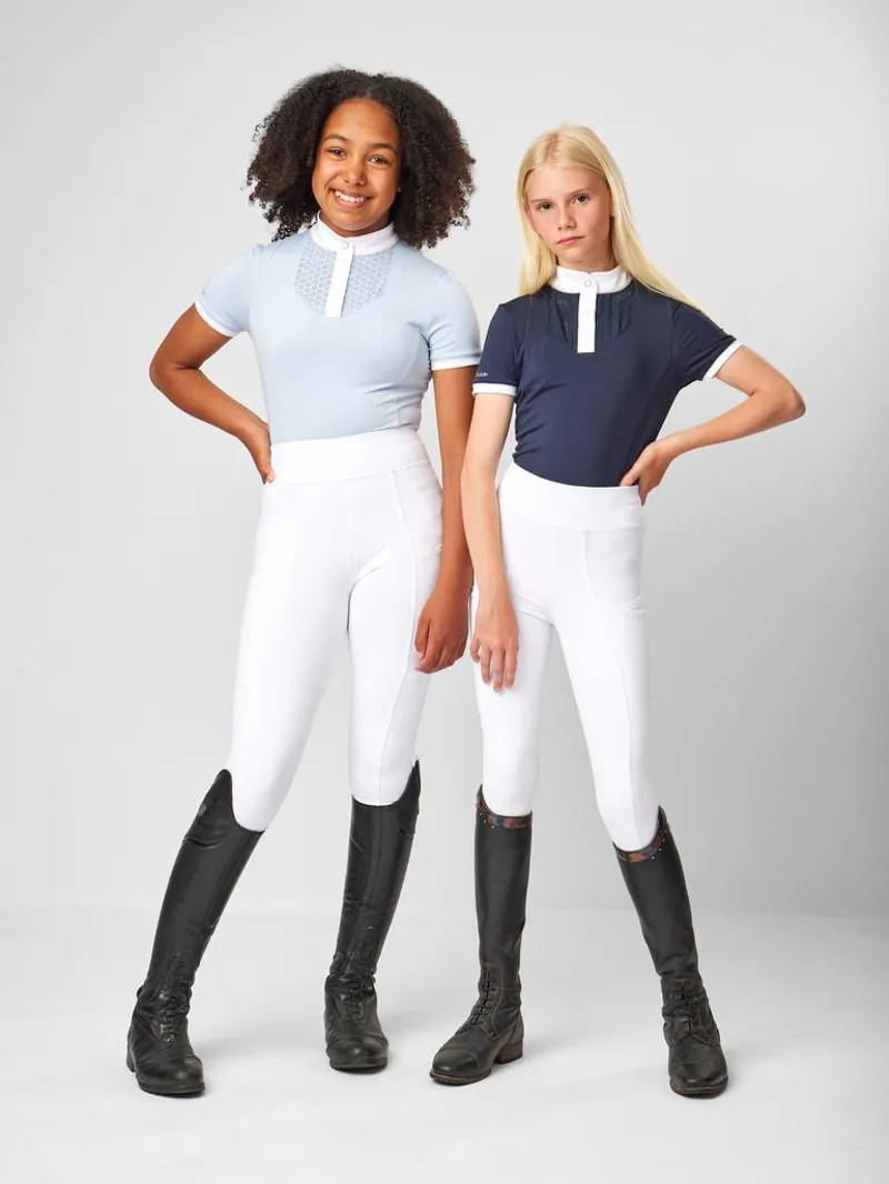 LeMieux Young Rider Pull On Breech White-1