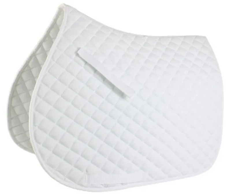 Celtic Equine Cotton Saddlepad White