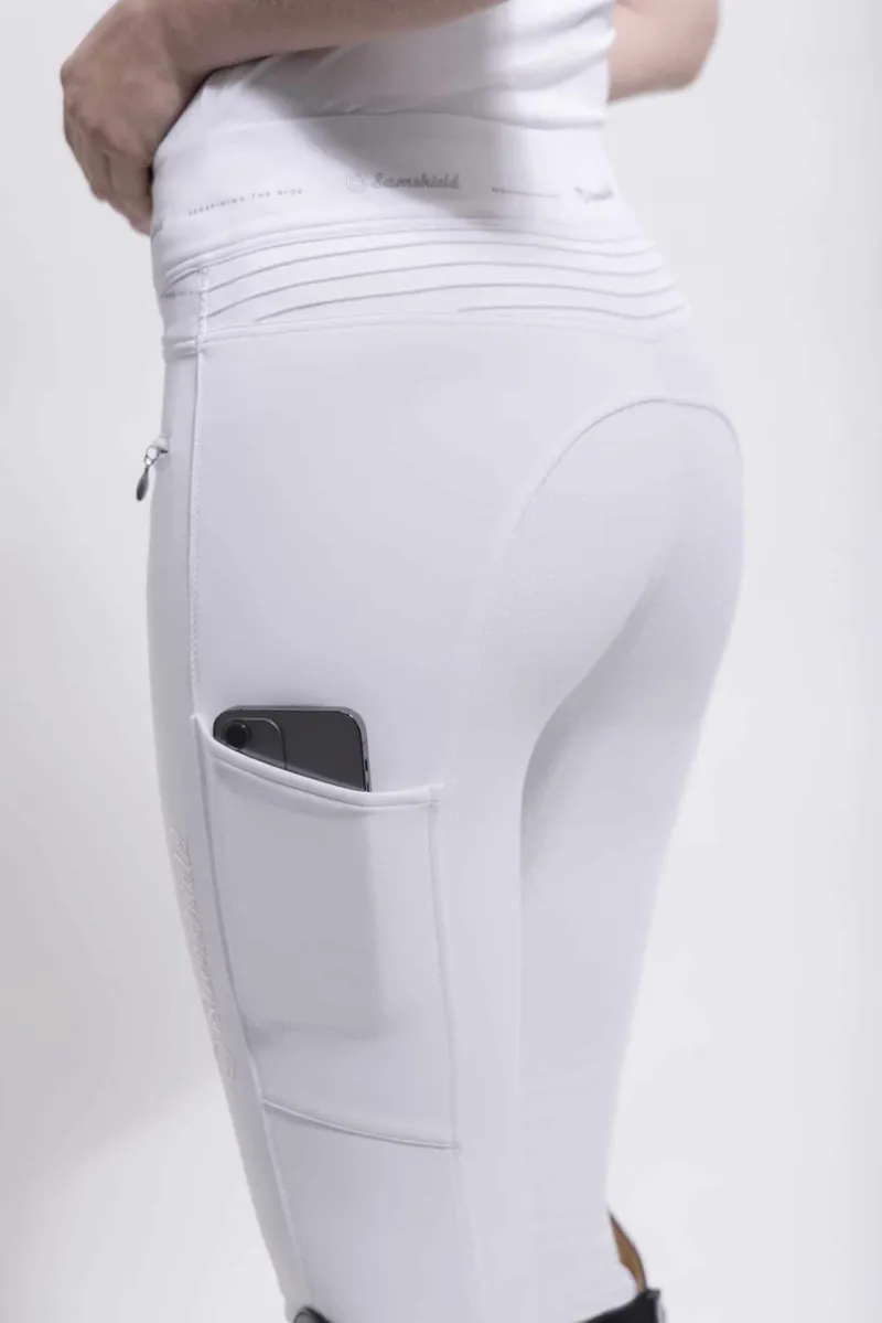 Samshield Alpha Winter Knee Grip Breeches White-3