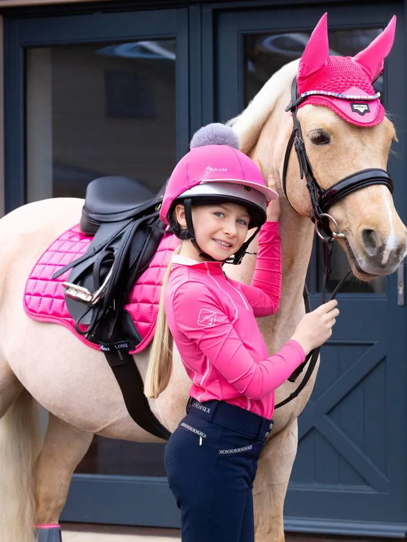 LeMieux Youth Breech Indigo-2