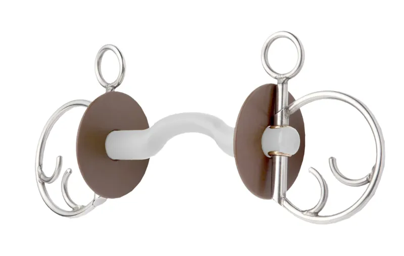 Beris Kimblewick Bit with Tongue Port Snaffle