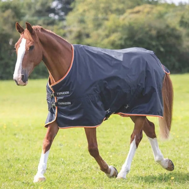 Typhoon 200 Turnout Rug in BLACK