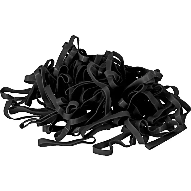 Ezi-Groom Silicone Plaiting Bands in Black
