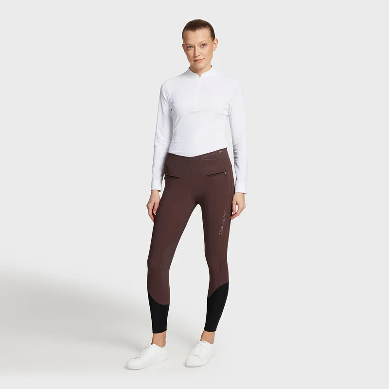 Samshield Alpha Knee Grip Breeches Cacao