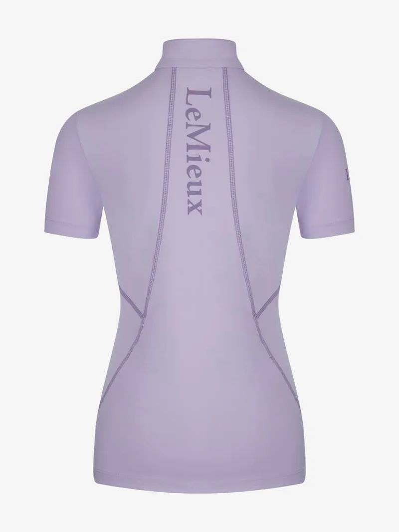 LeMieux Young Rider Short Sleeve Base Layer Wisteria-3