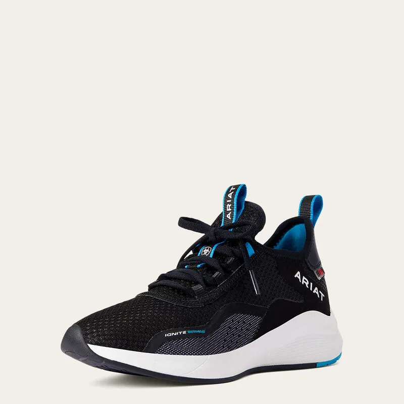 Ariat Womens Ignite Black Trainer