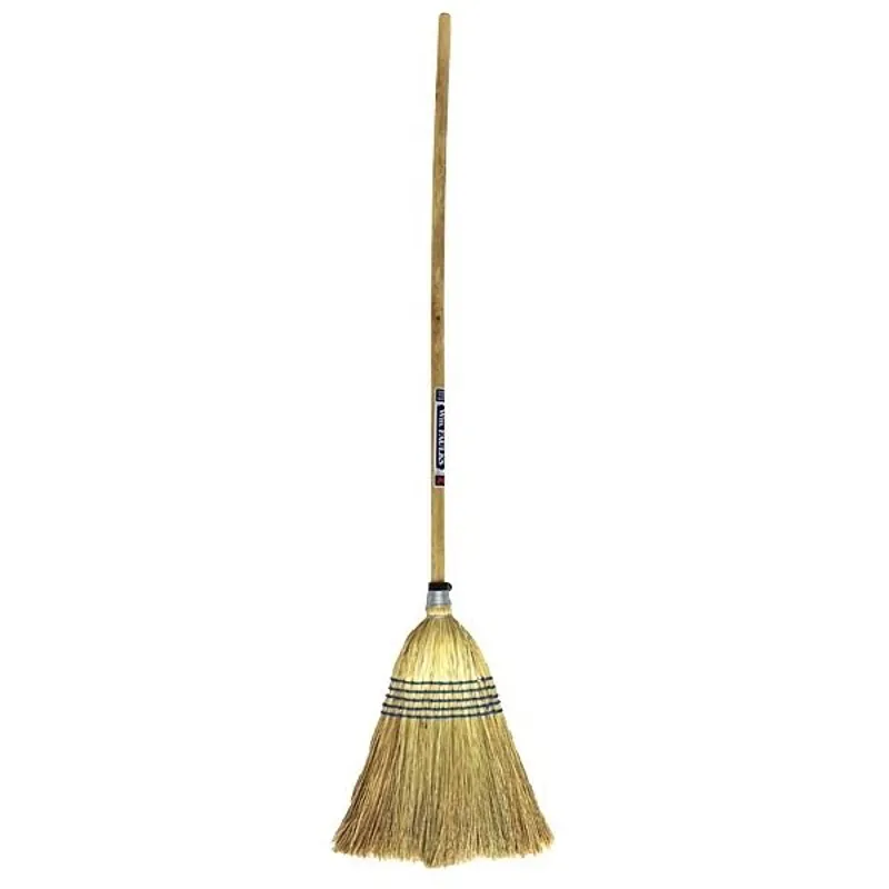 Red Gorilla Standard Corn Broom 120cm Handle - Red