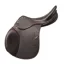 Prestige Italia Versailles D Saddle with Flocked Panels Tobacco 