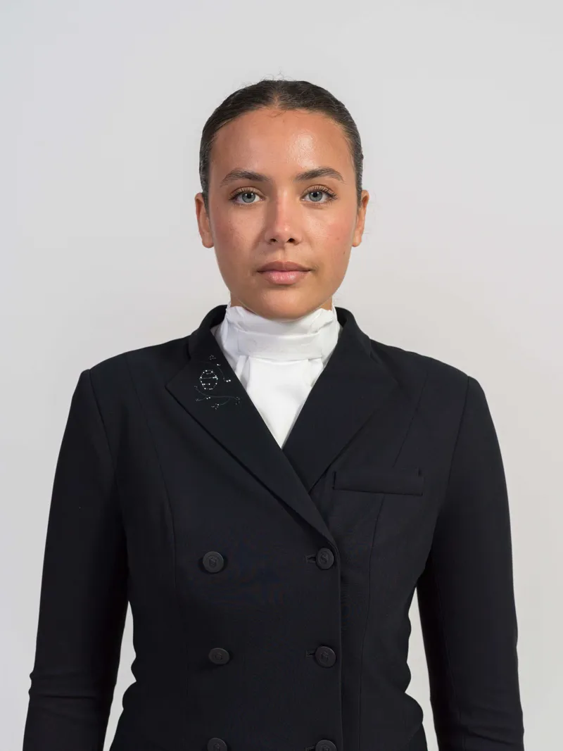 Samshield Plastron Lurex White-1