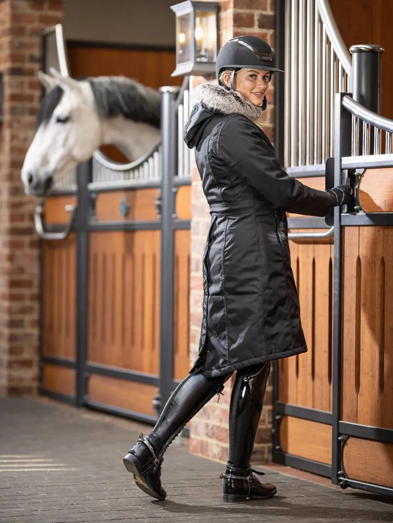LeMieux Loire Waterproof Riding Coat Black-2