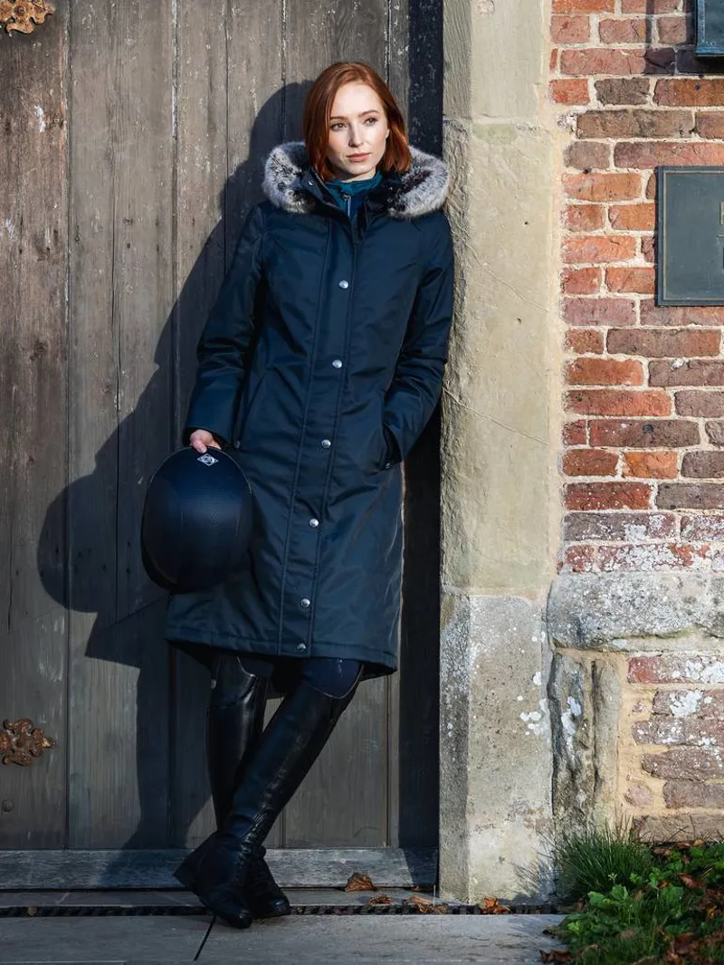 LeMieux Loire Waterproof Riding Coat Navy-1