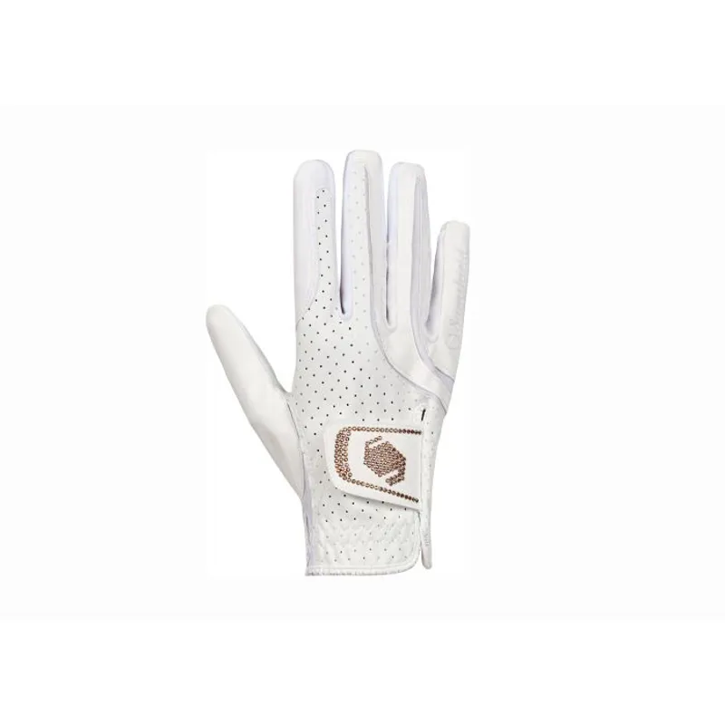 Samshield V-Skin Swarovski Gloves White Rose Gold