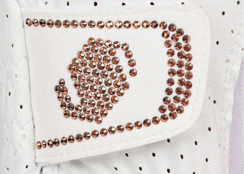 Samshield V-Skin Swarovski Gloves White Rose Gold-2