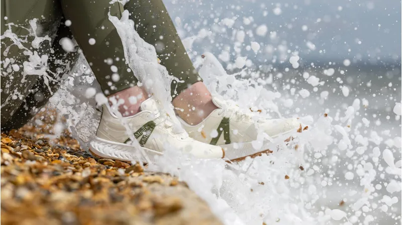 LeMieux Trax Waterproof Trainer Ecru-2