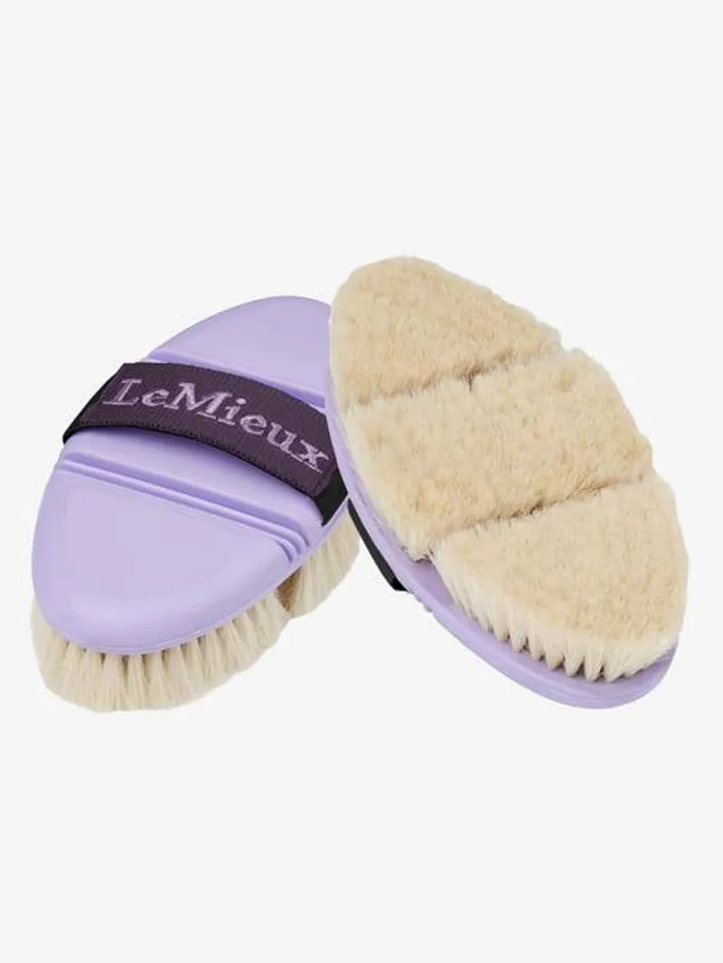 LeMieux Goats Hair Body Brush Wisteria