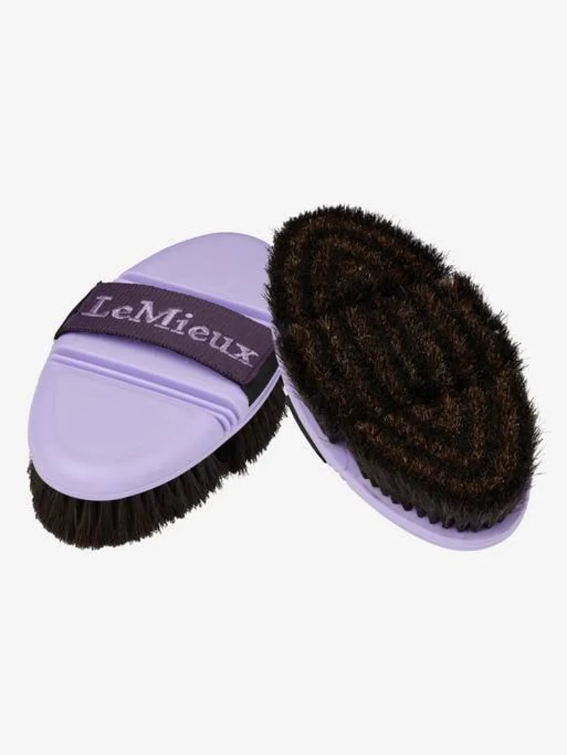 LeMieux Horse Hair Body Brush Wisteria